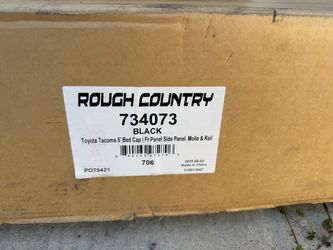 Rough Country Toyota Tacoma 5' Bed Cap with Molle & Rail