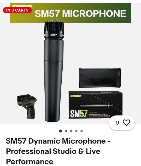 SM57 Dynamic Mic