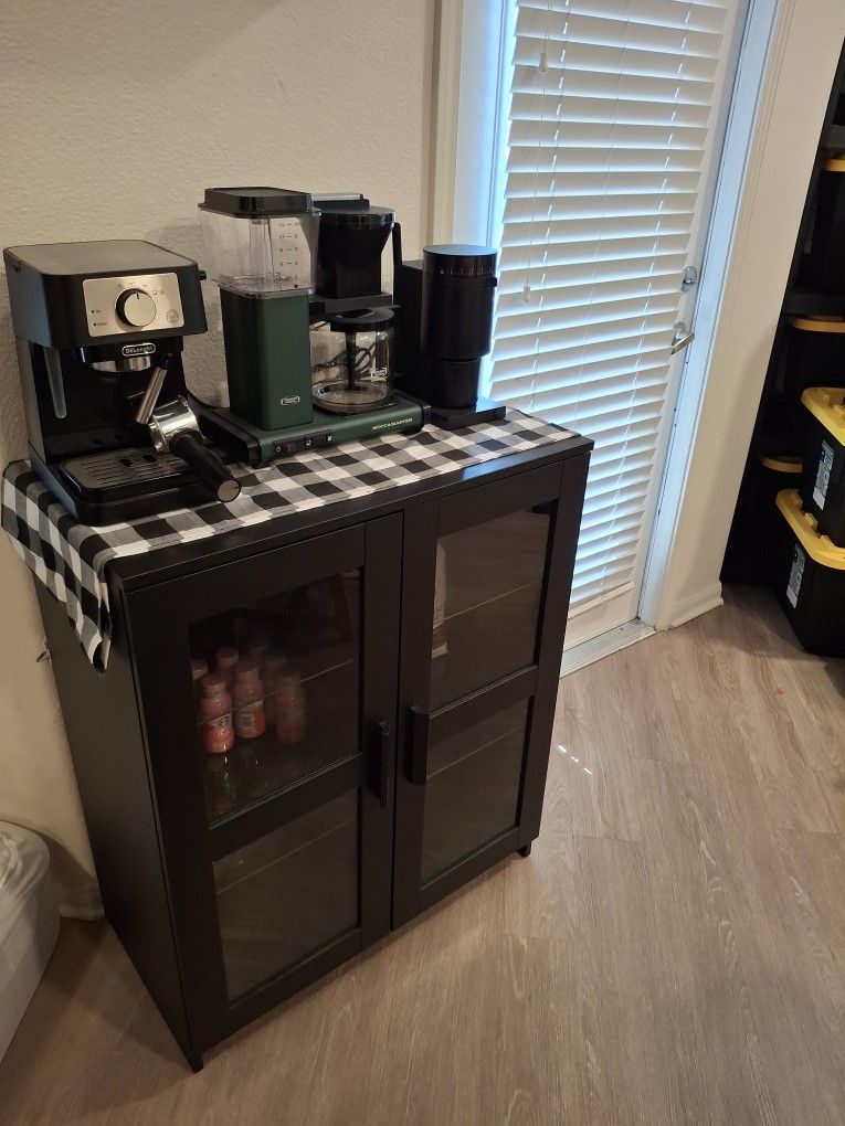 Cabinet with Glass Doors