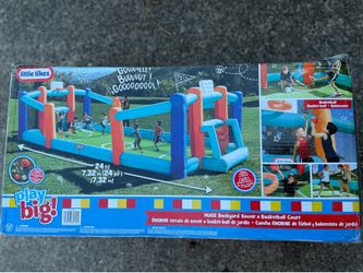 Little Tikes inflatable sports court