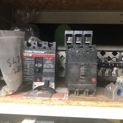 Industrial Breakers, three phase
