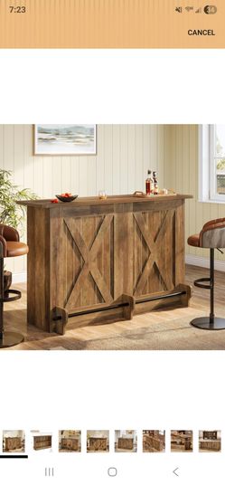 Tribesigns 63'' Bar Table