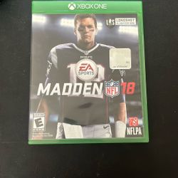 Madden 18 Xbox One 