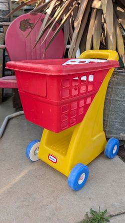 Little Tikes kids shopping cart kid's basket