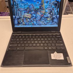 Lenovo 100E Chromebook 2nd Gen Laptop, 11.6 HD (1366 X 768) Display, MediaTek MT8173C Processor, 4GB LPDDR3 RAM, 16GB eMMC TLC SSD, Powervr GX6250, Ch