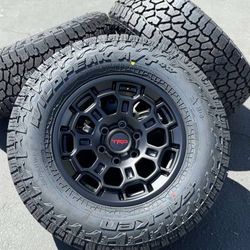 NEW 17" Wheels & 265/70R17 Tires TRD PRO Toyota 4runner Tacoma Tundra Rims Lexus GX460 GX470 6x139.7 FJ Cruiser Sequoia 