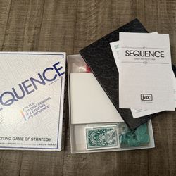 board game SEQUENCE