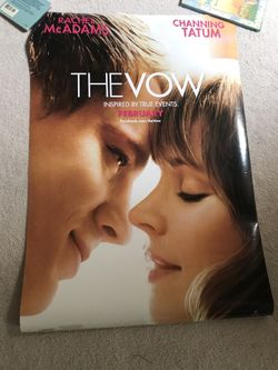 40”x26” Poster Channing Tatum and Rachel McAdams