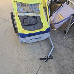 Schwinn Bike Trailer For2 Kids Great Condtion