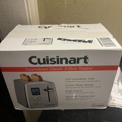 CUISINART 2SLICE STAINLESS TOASTER 