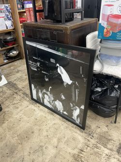 Travis Scott Mosh Pit Framed Picture 