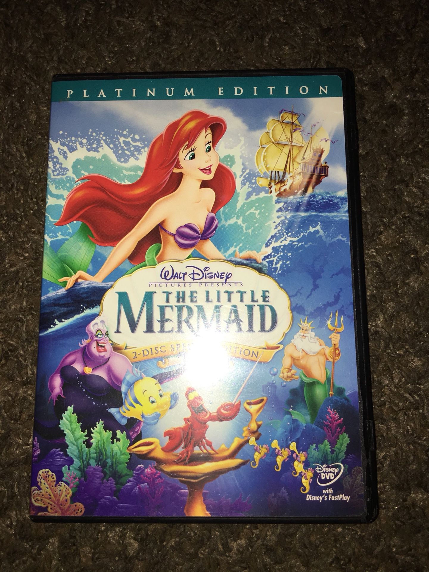 WALT DISNEY THE LITTLE MERMAID 2 DISC SPECIAL EDITION DVD
