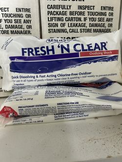 Pool Shock And Hasa muriatic Acid