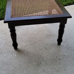 Nadeau cane ottoman