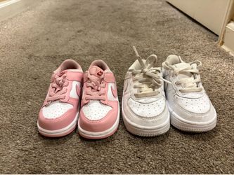 nike air force and nike dunks