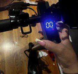 Electric Scooter with LED Display