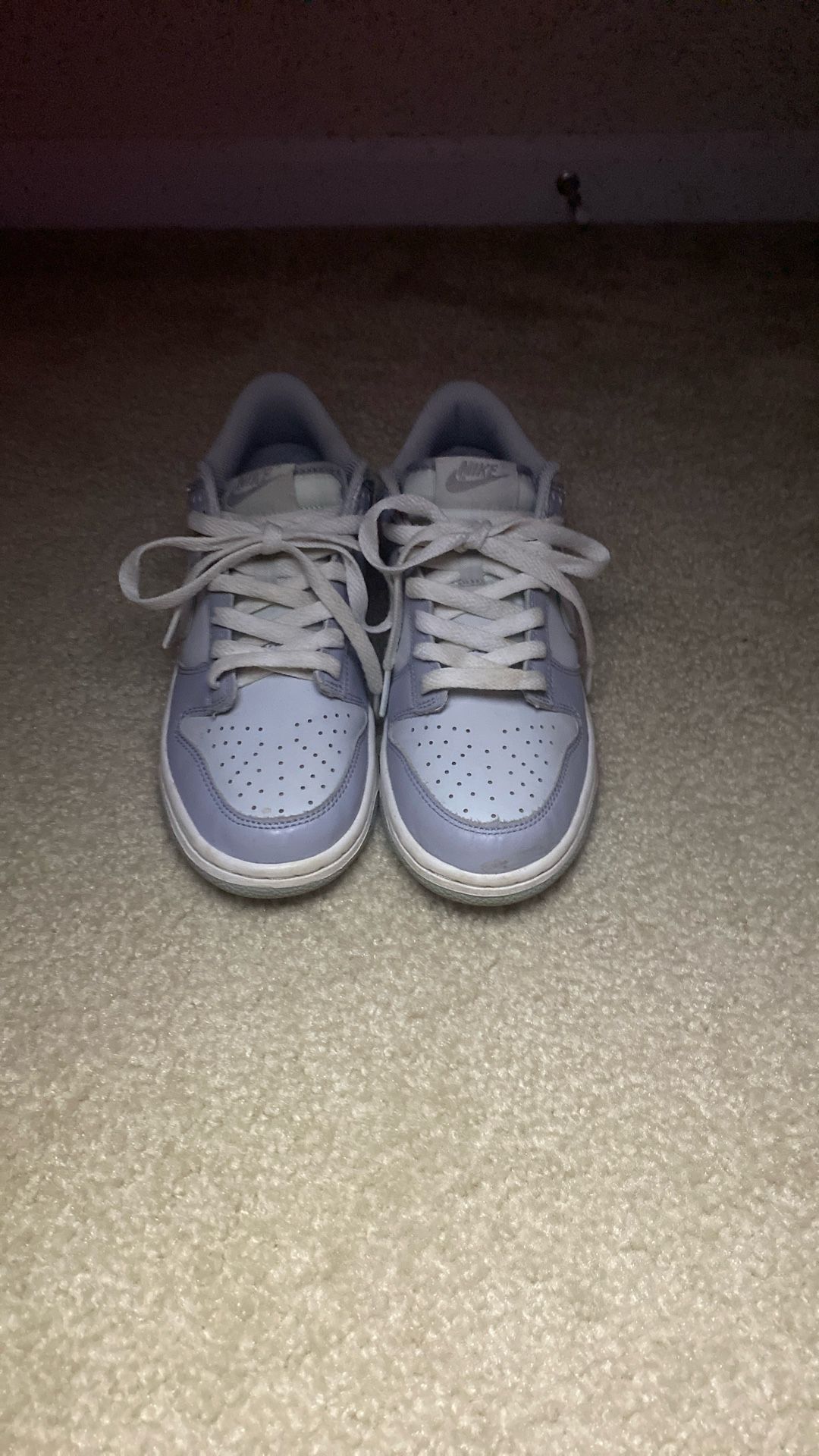 dunk lows wolf grey GS size 6