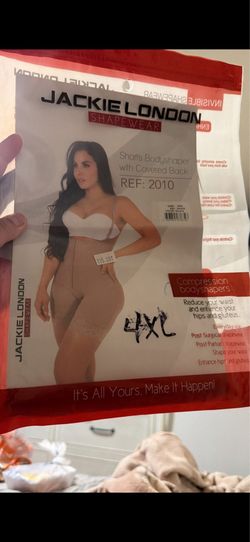 Faja colombiana color crema beis