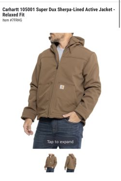 Carhartt 105001 Super Dux Sherpa-Lined Active Jacket - Relaxed Fit