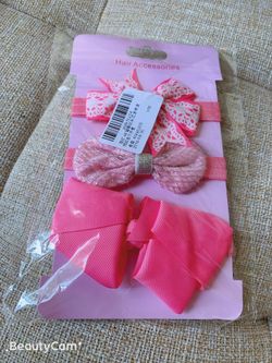 3Pcs/Set Baby Girl Headbands Elastic