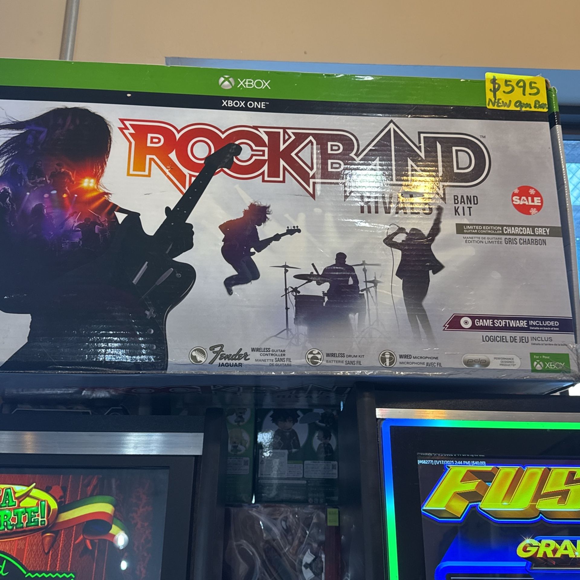 Rock Band Open Box 