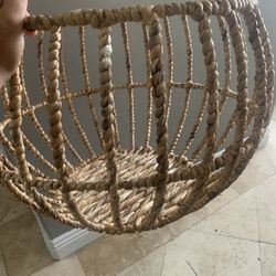 Wicker Round Basket