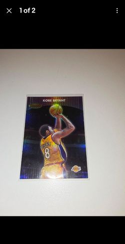 2000-01 Bowman's Best Kobe Bryant Card #75 Holofoil Lakers HOF