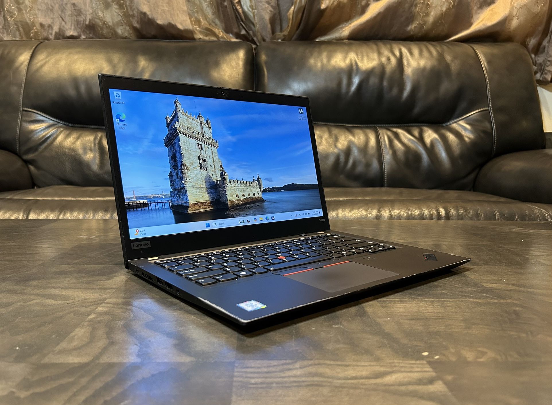 Business grade Lenovo ThinkPad T490s 14” inches Core i7 8th gen 8GB RAM 256GB SSD HDMI Full HD 1080p Windows 11  laptop computer