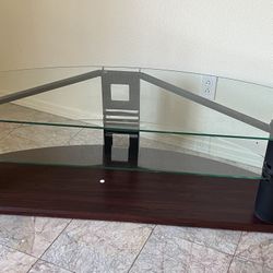 Glass TV Stand 