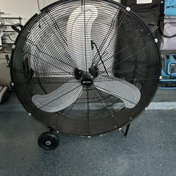 Utilitech 36-in 120 -Volt High Velocity Black Industrial Fan