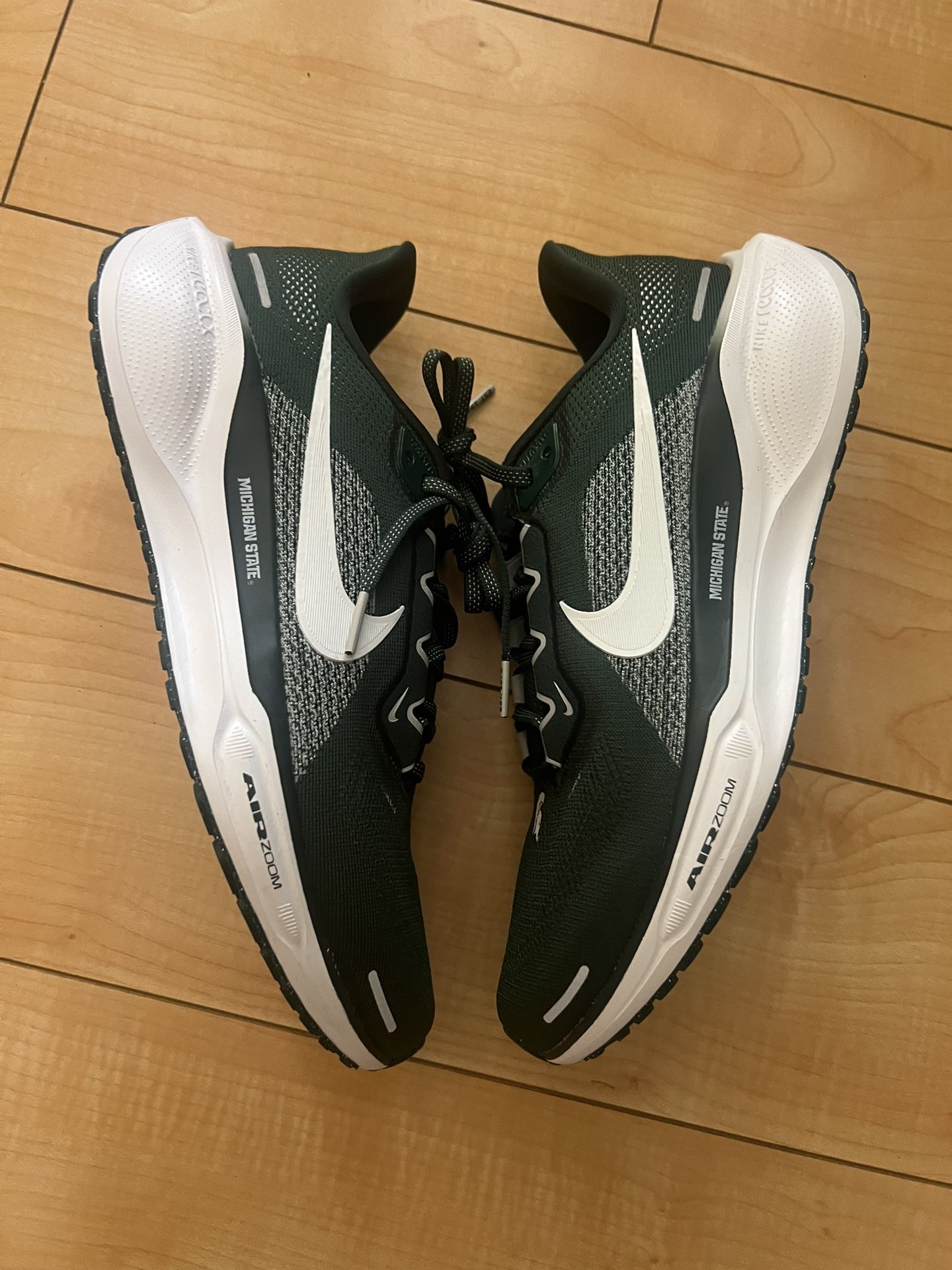 Nike Zoom Pegasus 41 MSU Michigan State Spartans Sneakers FZ5127-300 Size 9.5