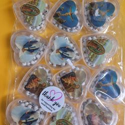 12 Rosary for baptism or communion favors