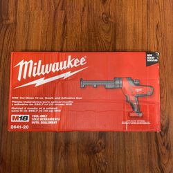 Milwaukee M18 Caulk And Adhesive Gun 2640-20 (Tool Only)
