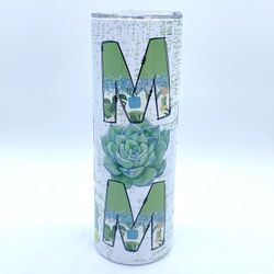 Succulent MOM Tumbler