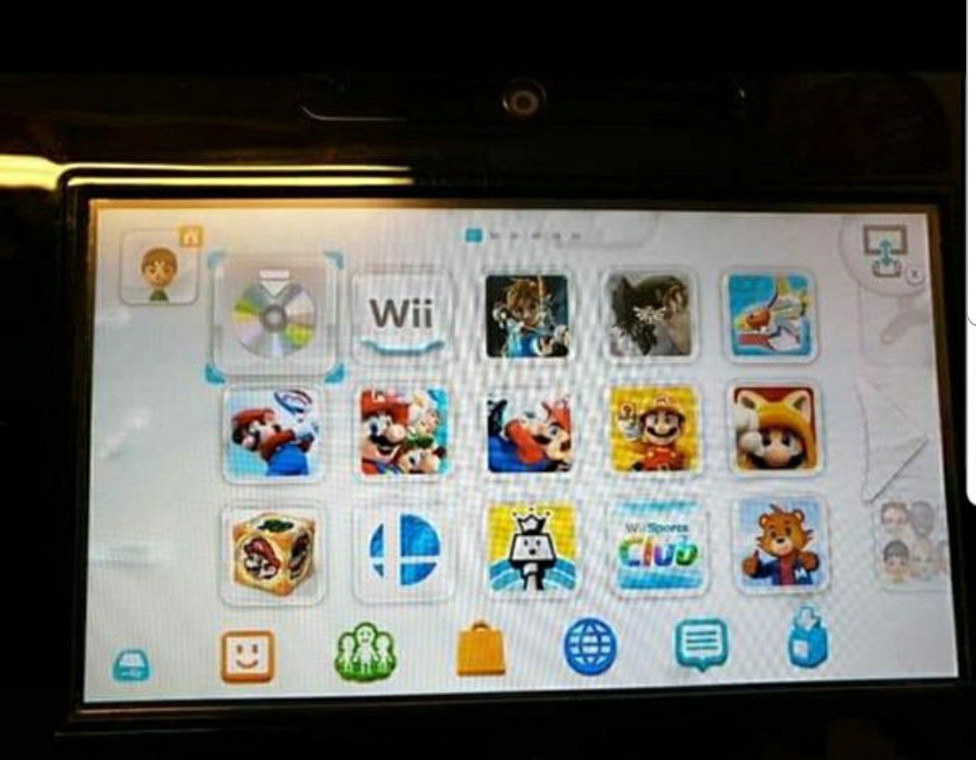 Nintendo Wii U 13 games 1000s retro