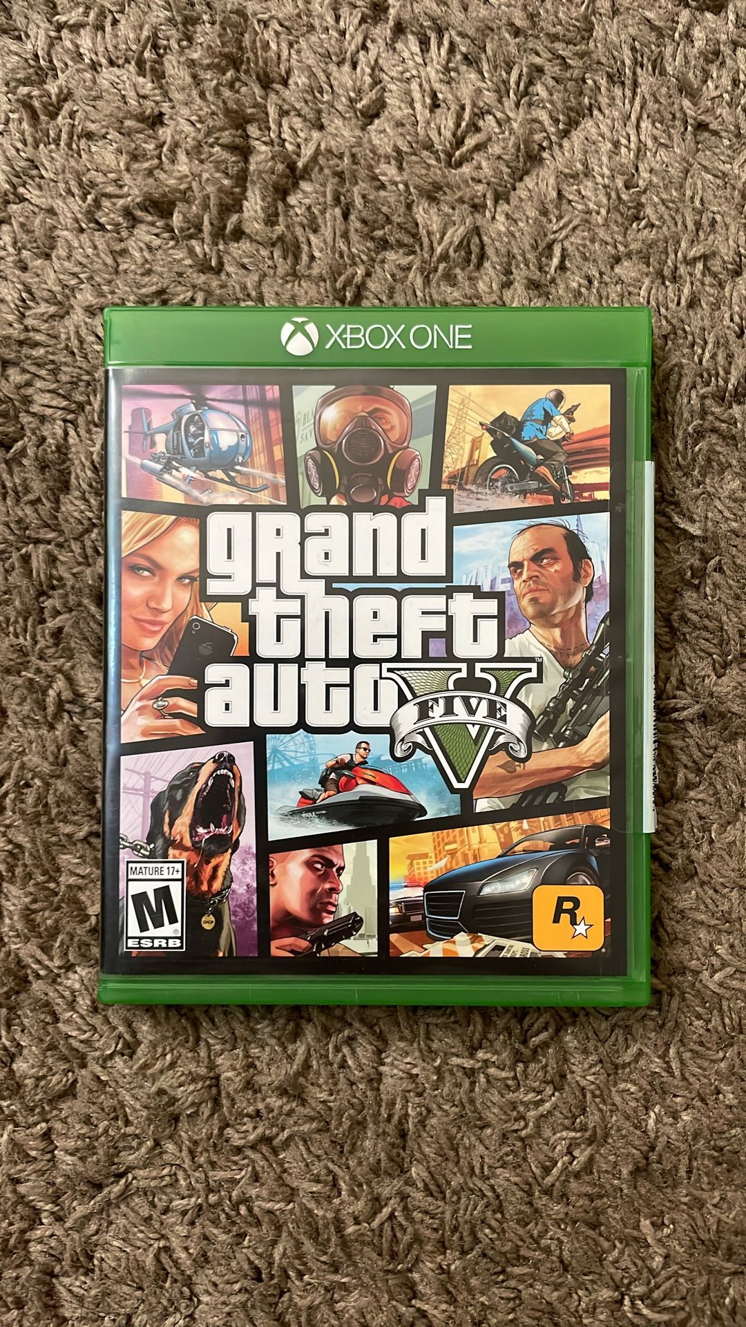 Grand Theft Auto V Xbox One Game Disc
