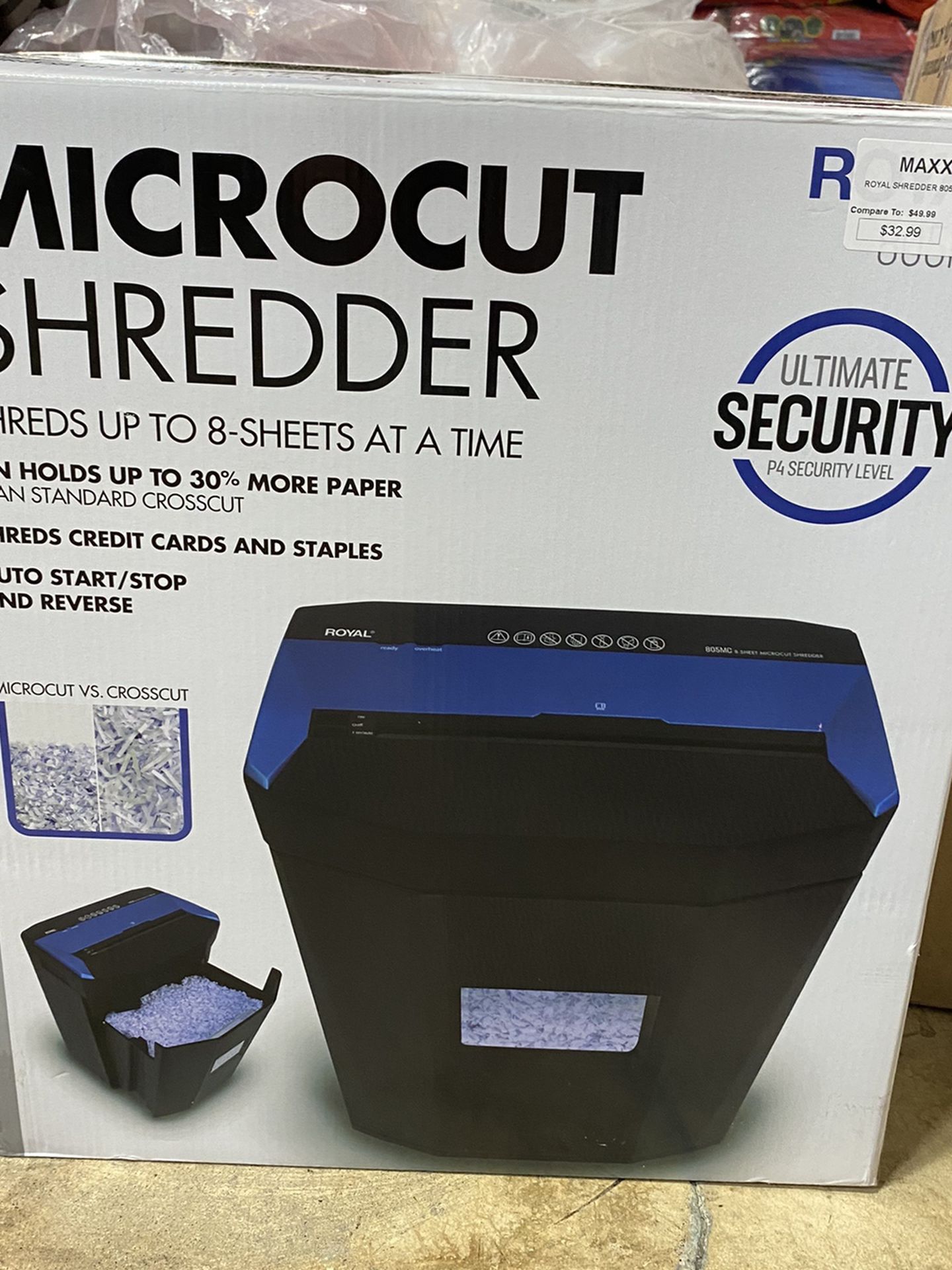 Micro cut Shredder