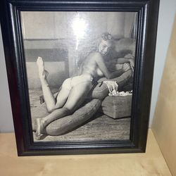 Norma Jean B&W Rare 8x10 Print