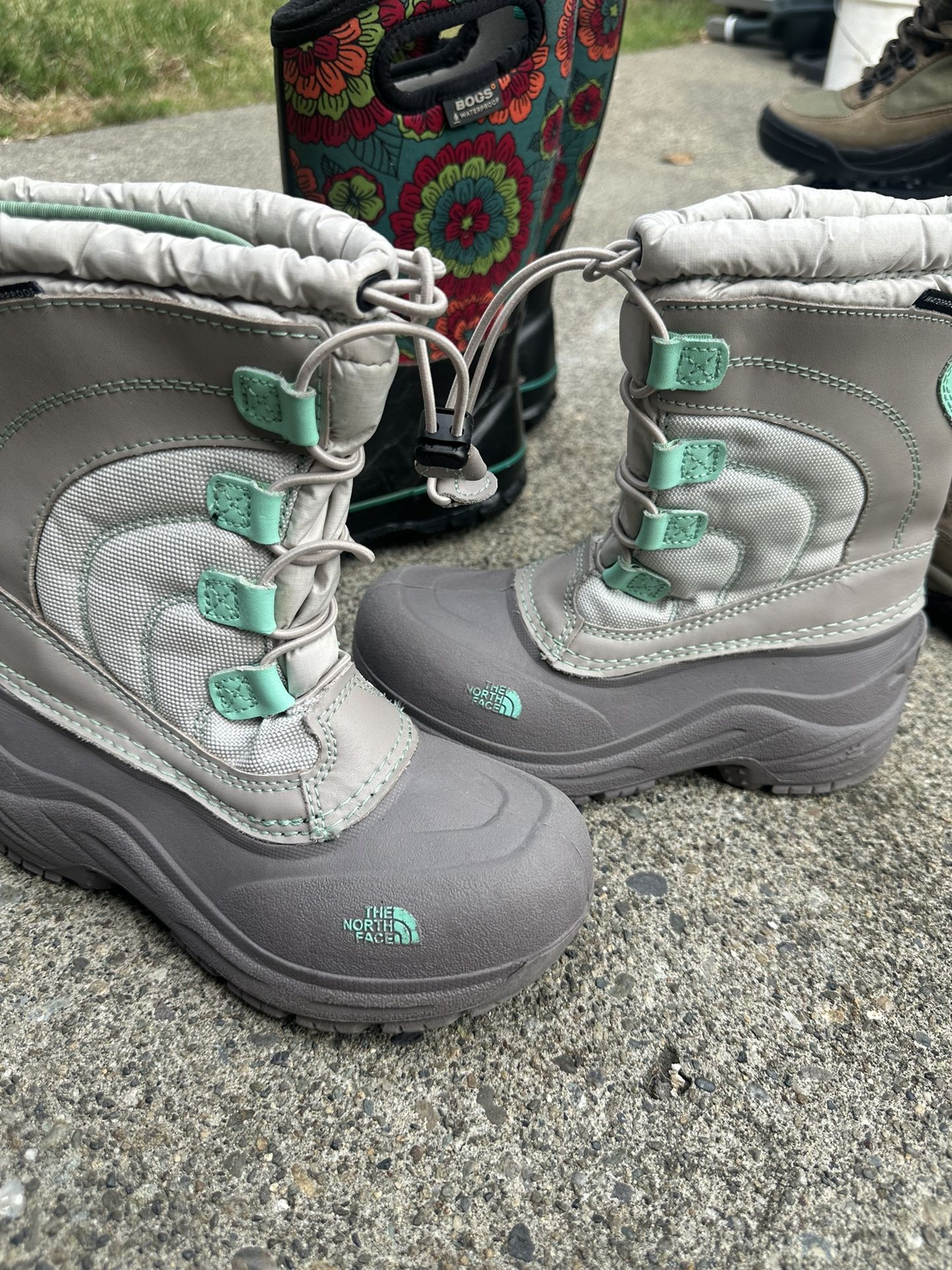 north face snow boots