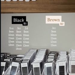 Lash extension trays