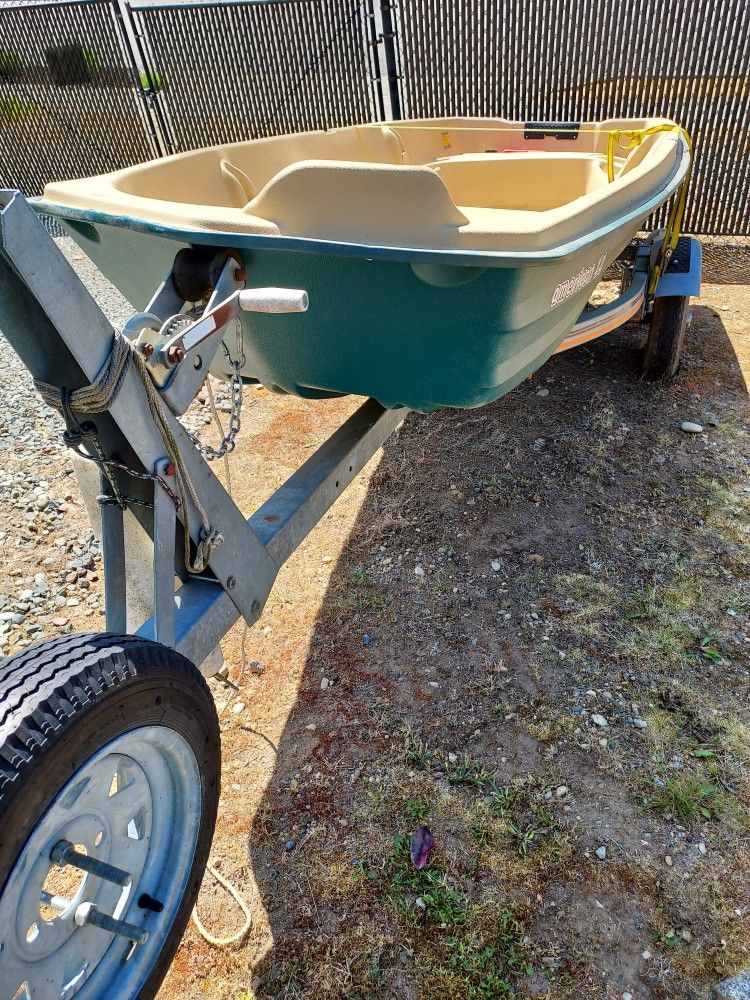 12 Jon Boat And Trailer For Sale In Ruston Wa Offerup