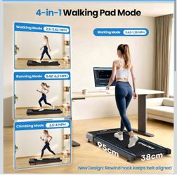 CHAOKE 4-in-1 Walking Pad Treadmill