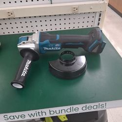 Makita  118v  Lxt Cordless  Grinder Tool  Only $95