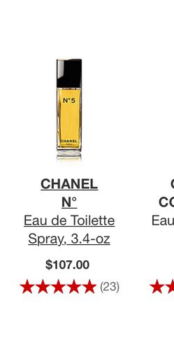  CHANEL #5 Eau De Toilette Spray, 3.4 Ounce : Personal
