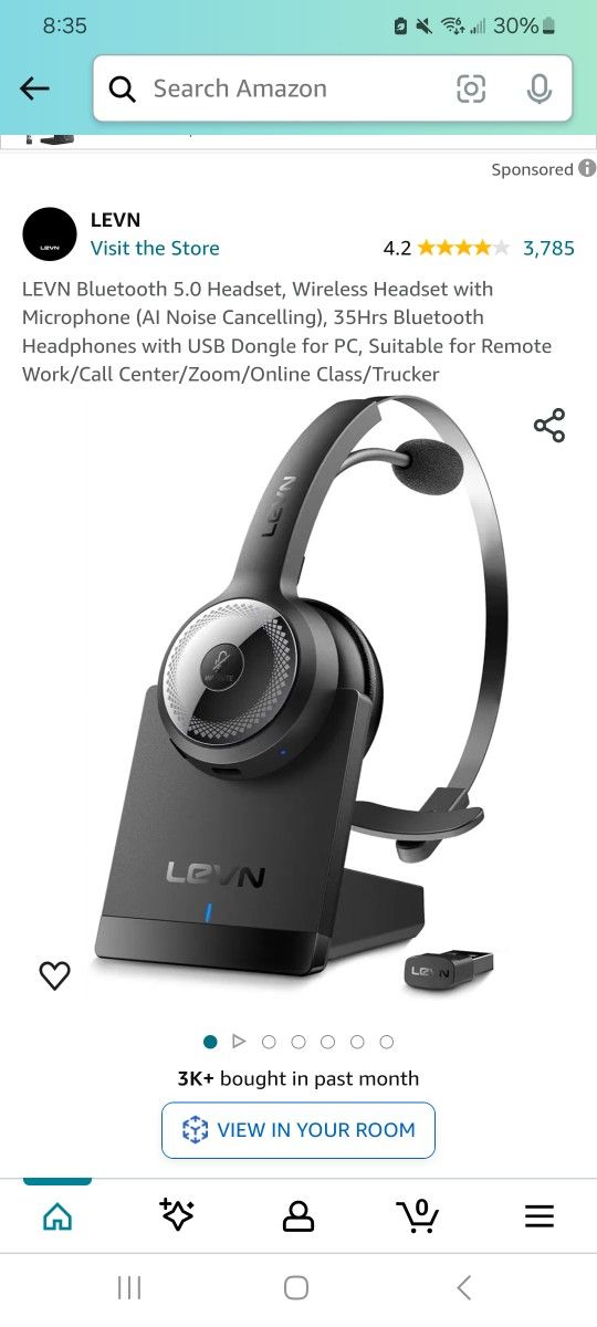 Levin Bluetooth Headset