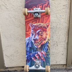 Santa Cruz size 8 skateboard 