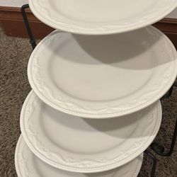 4 tier plate stand