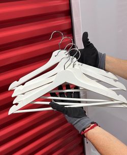 LIKE NEW! Wooden Hangers, high quality!