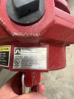 Tuthill Series 5200 Hand-Operated Fuel Transfer Pump