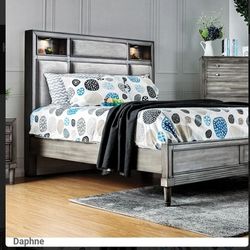 Queen Bed Frame With Mattress 